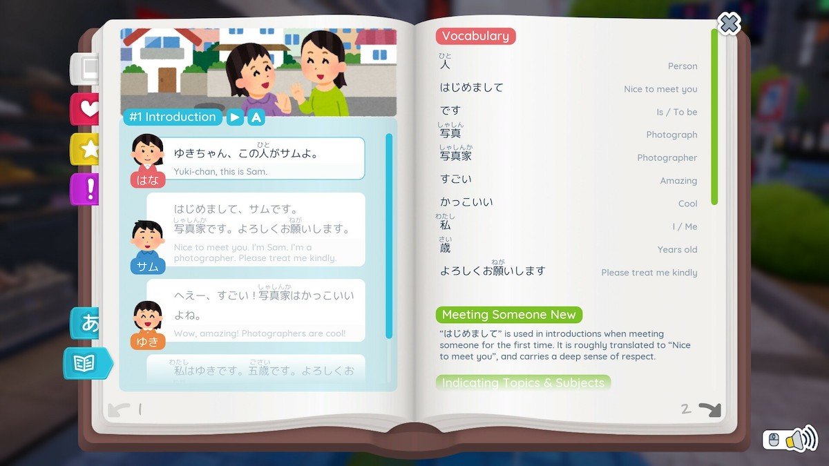 Shashingo: Learn Japanese with Photography PC Nintendo Switch indie language learning game