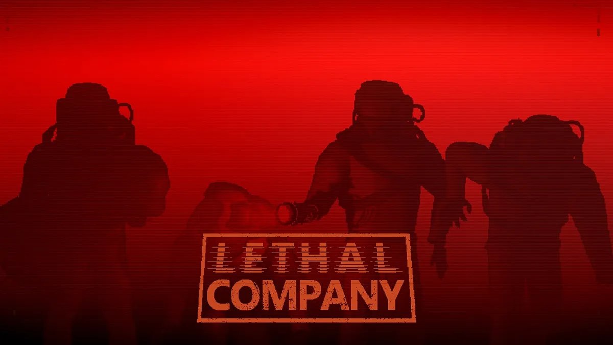 The Lethal Company logo. This image is part of an article about the best indie games of 2023.