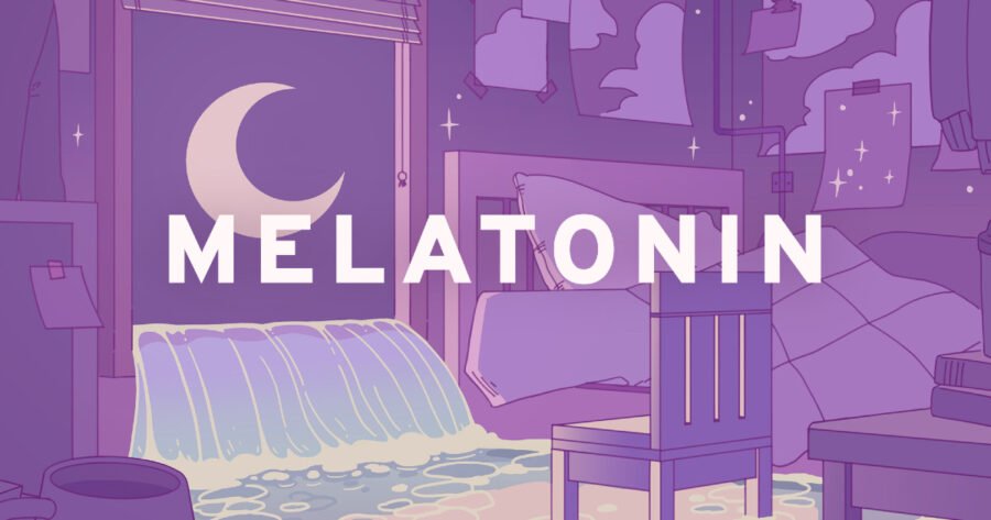 Key art for the game Melatonin.