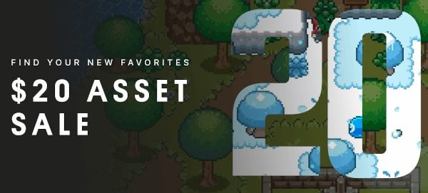 $20 Asset Sale (Up to 75% Off)