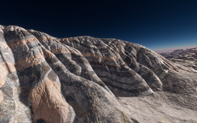 Rock Layers for Real-Time Erosion Simulation - Astrolith: Procedural Planet Simulation